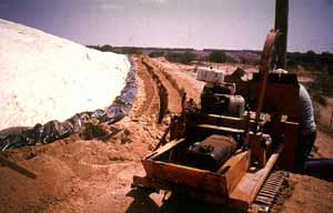 Bunkers With Earthen Ramps