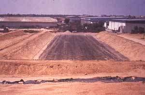 preparation of bunker floor