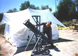 cylinder bascule for liquid application of CO2